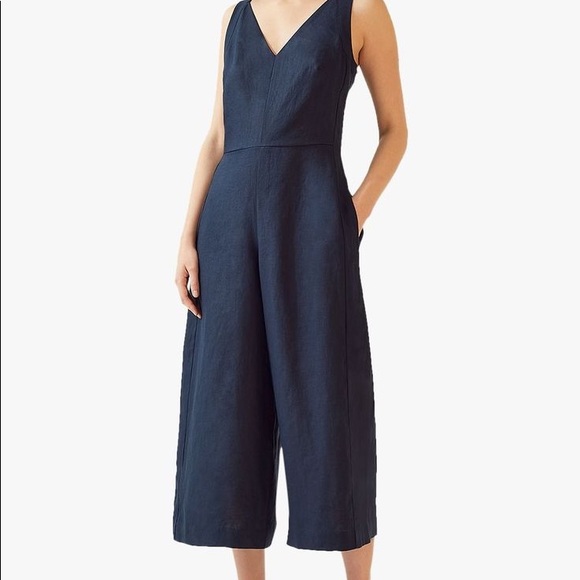 Linen blend jumpsuit - Picture 7 of 7